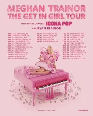Meghan Trainor just canceled all 33 dates of her Get In Girl Tour.