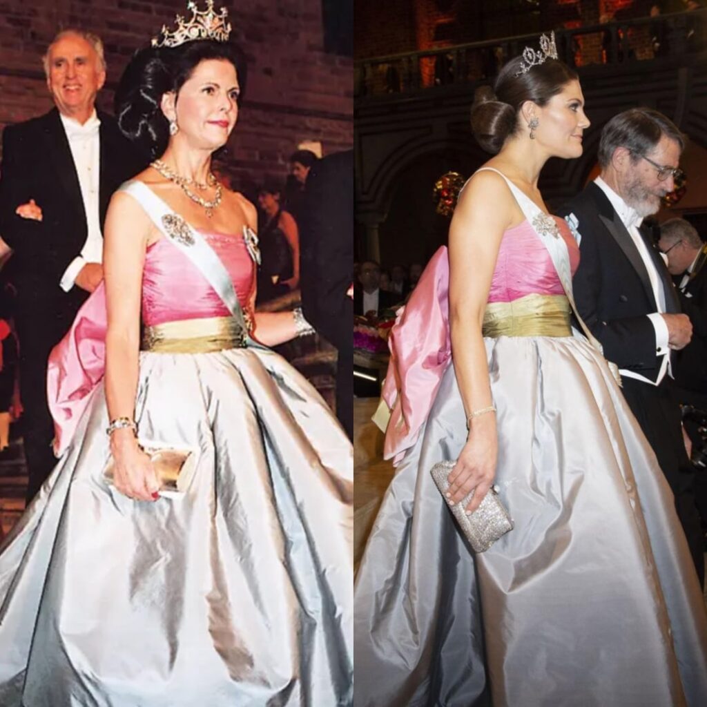 Regal Style Diaries 👑 : Queen Victoria and Queen Silvia dressed alike
