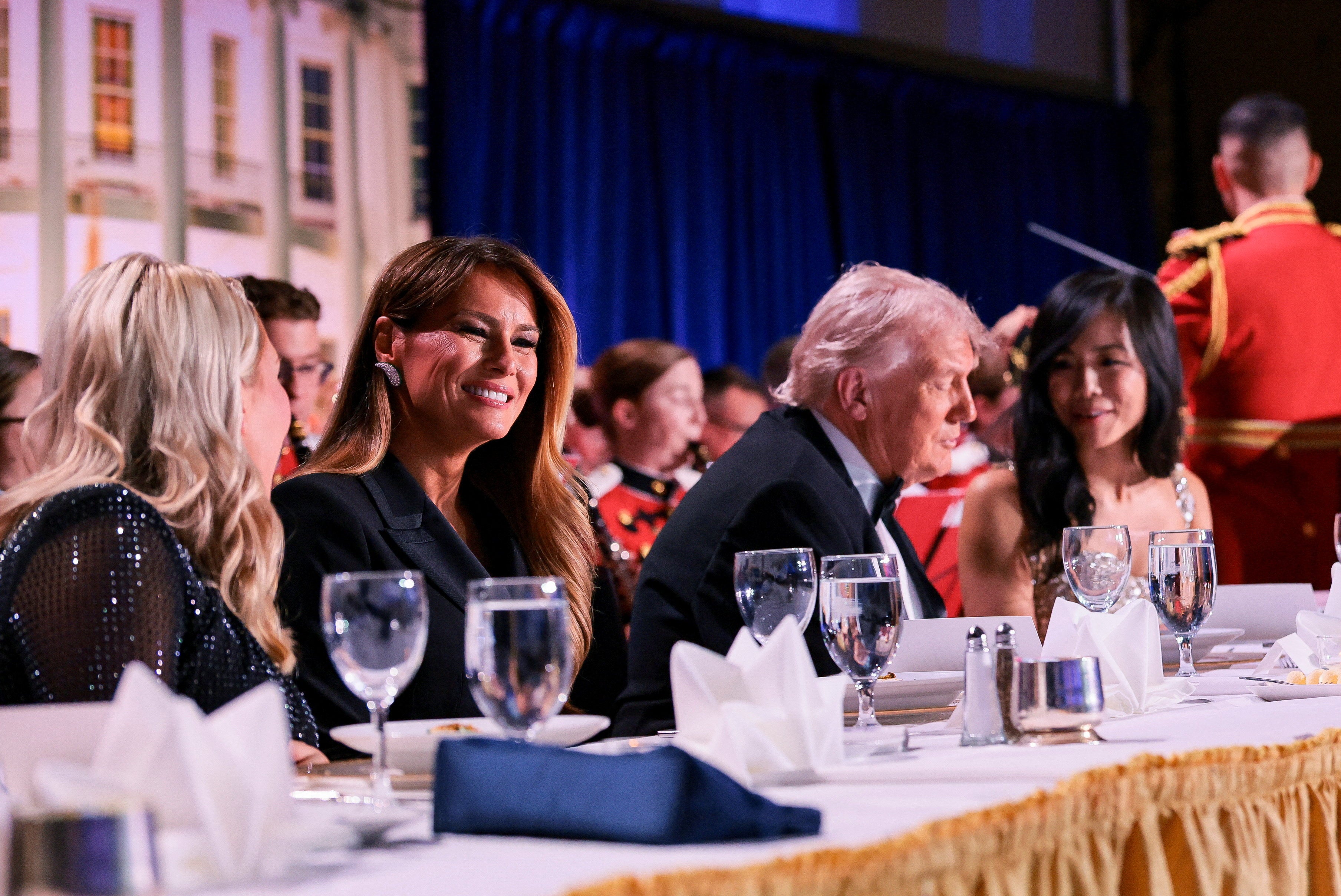 The president and first lady were rushed out of the correspondents’ dinner after shots were heard