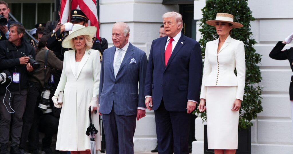 Live Updates: King Charles meets with Trump at White House before address to Congress