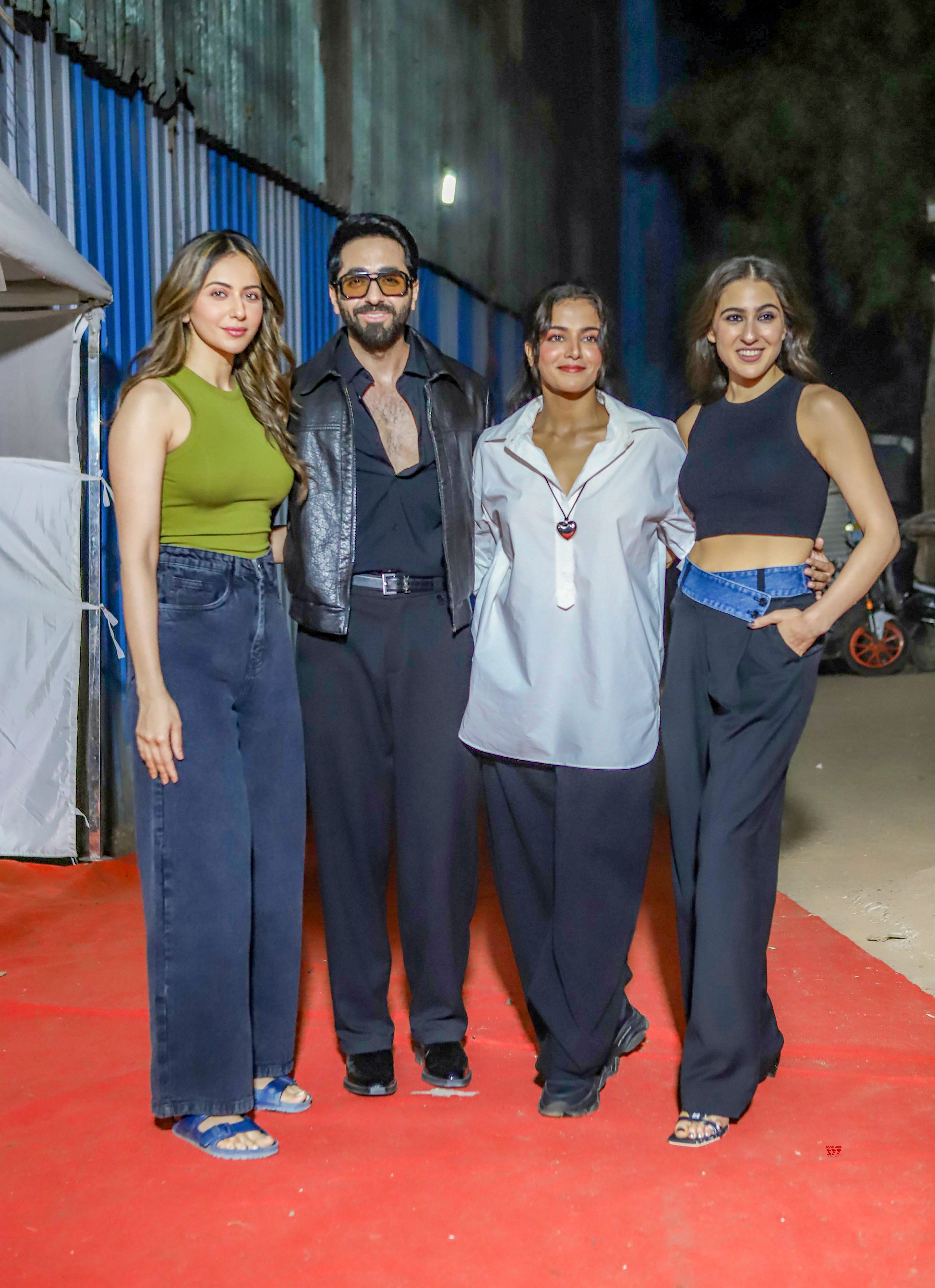 Mumbai: Celebrities Spotted During Song Shoot for ‘Pati Patni Aur Woh Do’ #Gallery