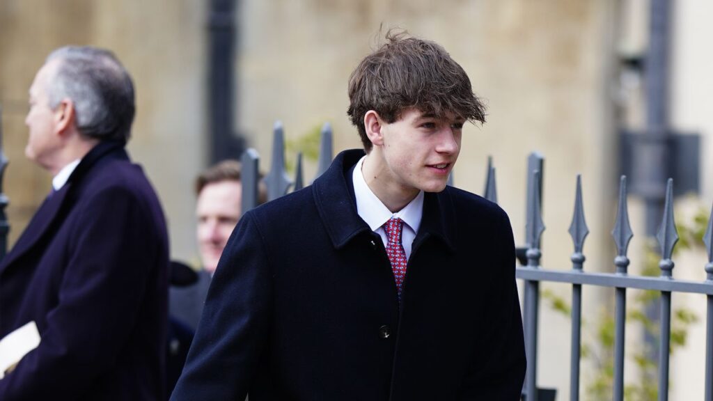 James, Earl of Wessex, 18, makes rare public appearance to join the royal family on Easter Sunday James, Earl of Wessex, 18, makes rare public appearance to join the royal family on Easter Sunday