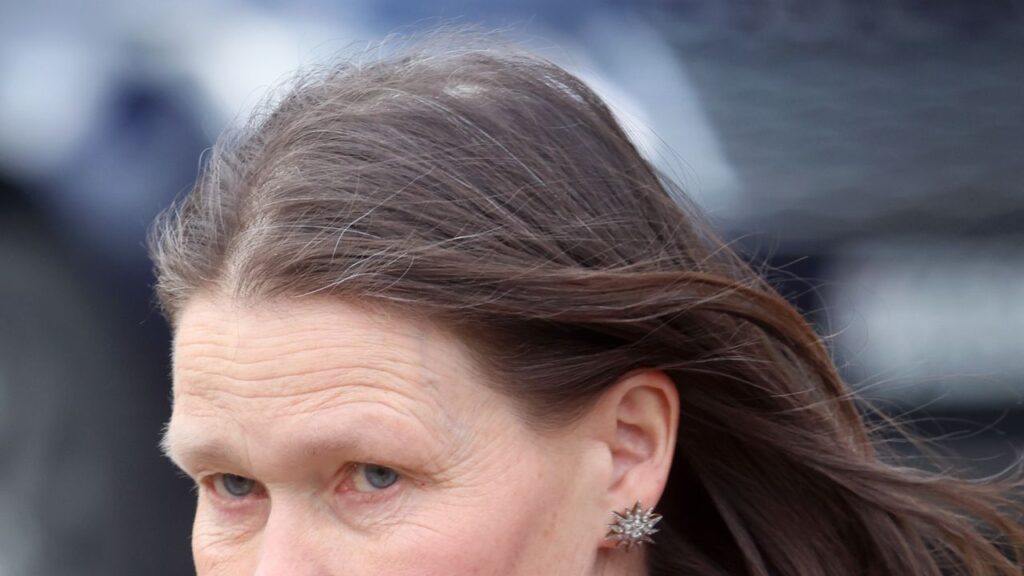 Lady Sarah Chatto keeps her mother Princess Margaret close in her star earrings as she joins the royal family to mark Queen Elizabeth II's centenary
