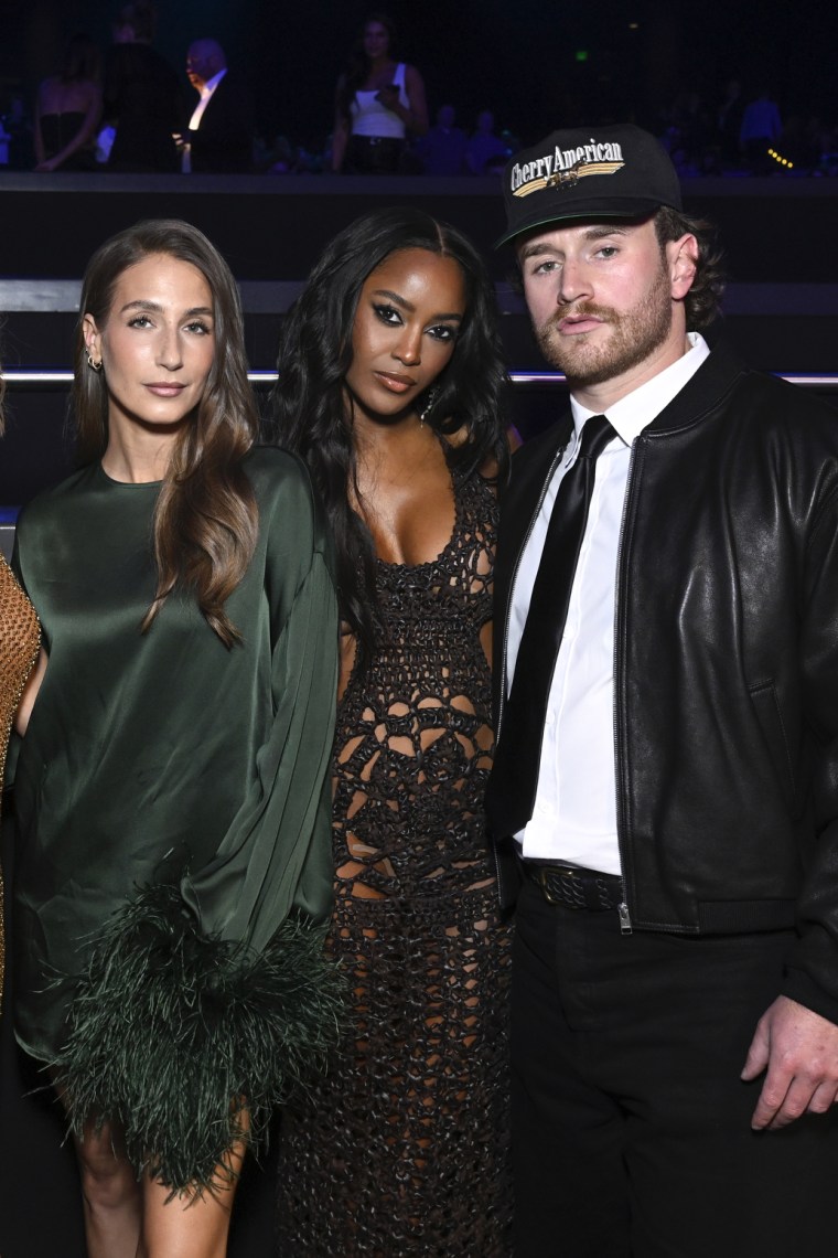 Amanda Batula, Ciara Miller, West Wilson during "BravoCon Live with Andy Cohen Presents: The Bravos" in 2025.