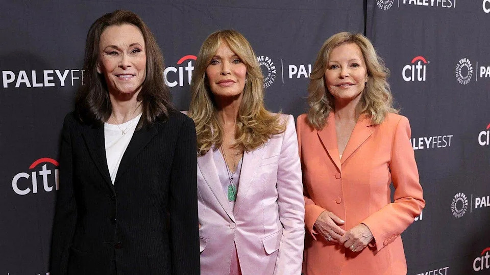 Kate Jackson Jaclyn Smith and Cheryl Ladd attending Charlie's Angels 50th anniversary celebration in Hollywood