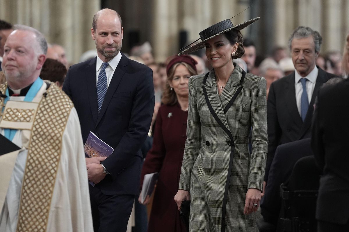 Prince William and Kate attended on behalf of King Charles, continuing a long-standing royal tradition in which the monarch does not typically attend the installation.