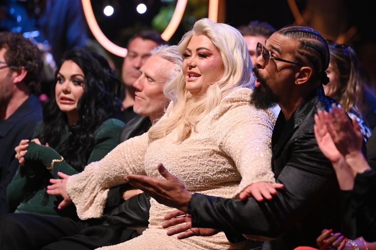 Jimmy Bullard, Gemma Collins and David Haye