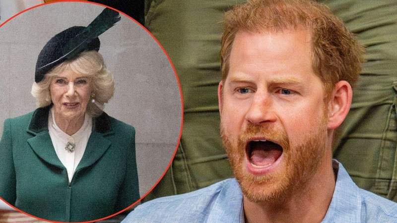 Prince Harry has allegedly been clashing with Queen Camilla over book claims, and is risking a reunion with King Charles.MEGA
