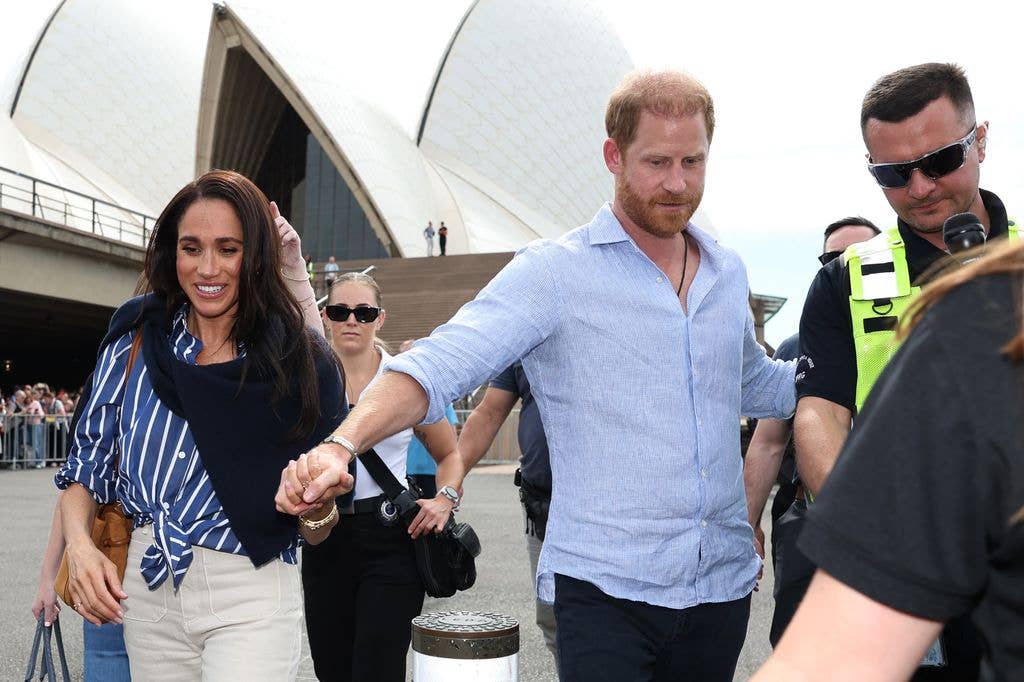 prince harry meghan markle sydney opera house