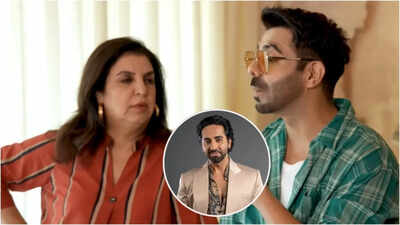 'Sorry, Ayushmann Khurrana': Farah Khan says Aparshakti Khurana has better comic timing