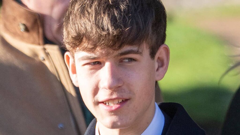 Tall James Earl of Wessex makes very rare appearance at Easter Service Tall James Earl of Wessex makes very rare appearance at Easter Service