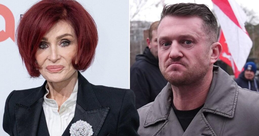 Sharon Osbourne says she will be at Tommy Robinson's Far right 'Unite the Kingdom' march on May 16th