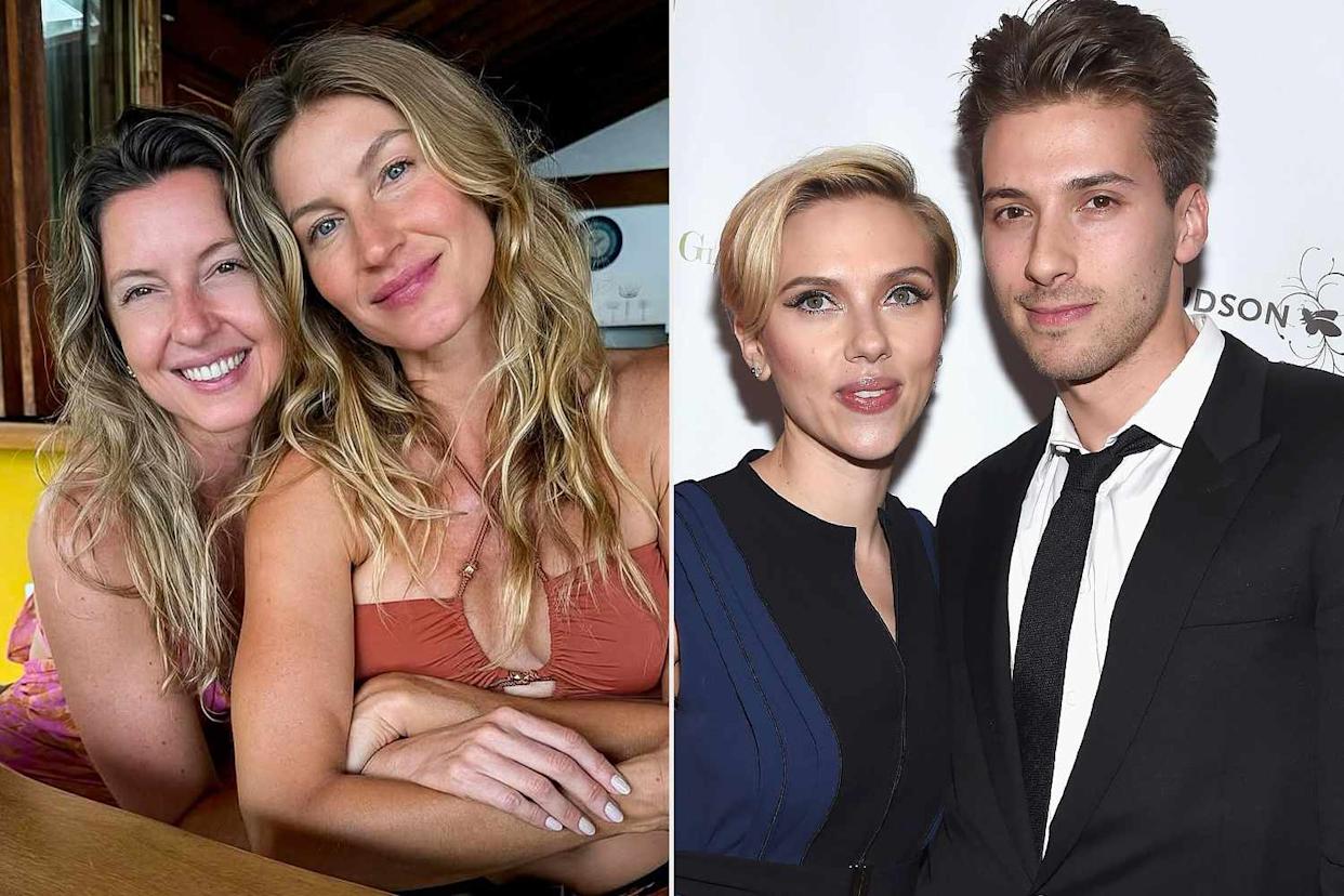 From left: Patricia Bündchen (left) and Gisele Bündchen in a photo shared on Instagram on July 21, 2024; Scarlett Johansson and Hunter Johansson attend the second annual Champions of Rockaway Hurricane Sandy Benefit at Hudson Terrace in New York City on Nov. 18, 2014Credit: Gisele Bundchen/Instagram; Gary Gershoff/WireImage