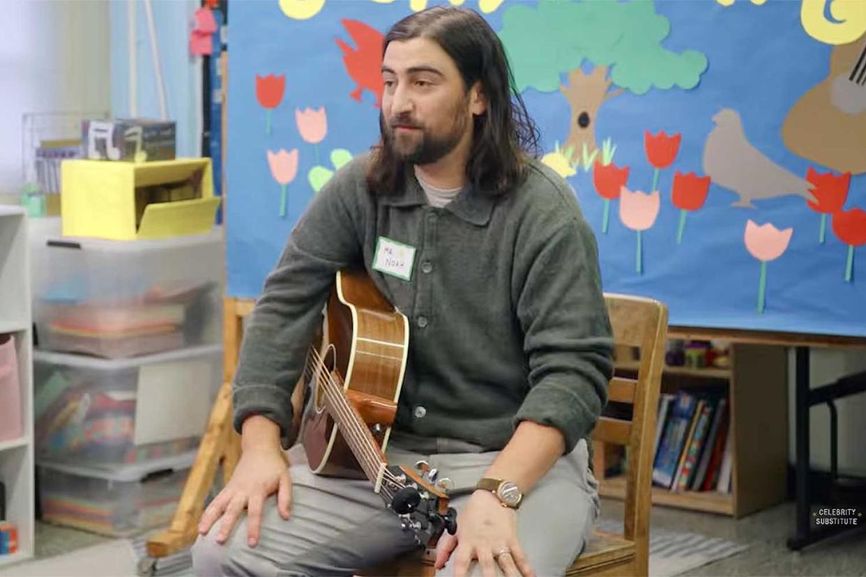Noah Kahan on 'Celebrity Substitute.'Credit: Celebrity Substitute/YouTube