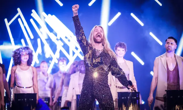 Sam Ryder at Eurovision