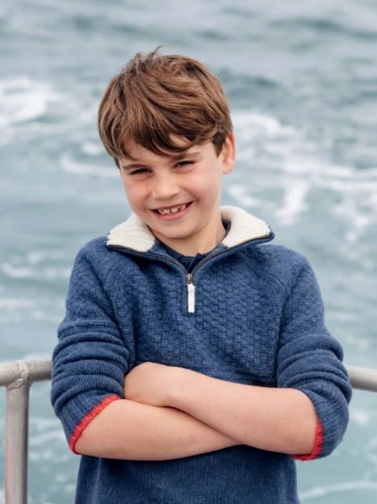A new photo of Prince Louis to mark his eighth birthday