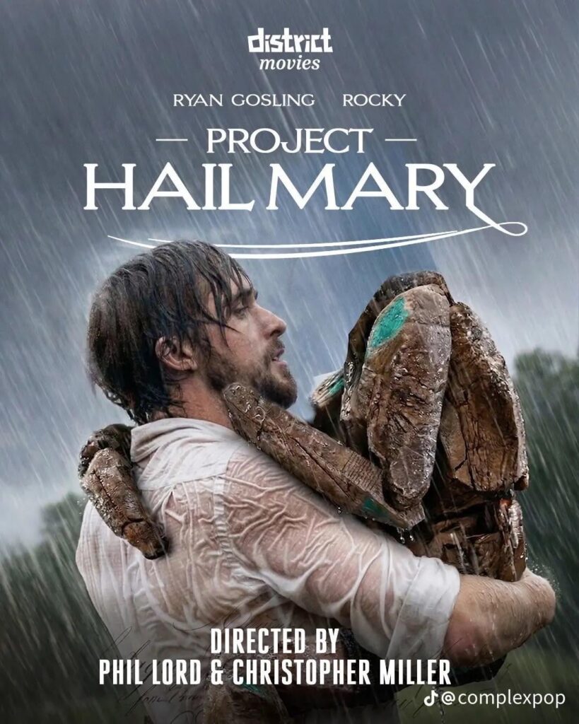 ‘Project Hail Mary’ and Rocky in the style of other Ryan Gosling blockbusters