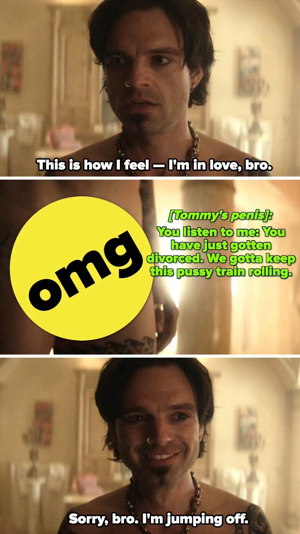 Lee's ***** talking to him