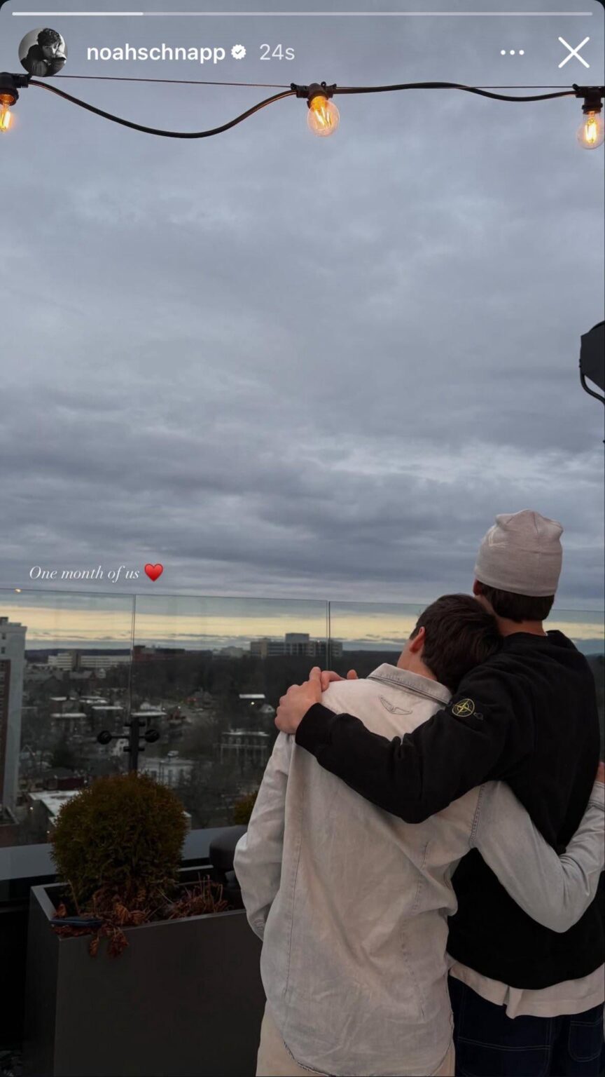 Noah Schnapp goes Instagram official with boyfriend