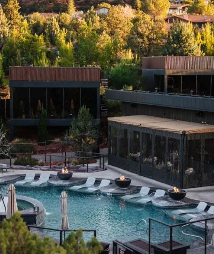 The Ambiente resort in Sedona, where the photos were taken before the NFL owners' meetings. Credit: @ambientesedona/Instagram