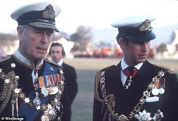 The Prince referred to Lord Mountbatten as his Honorary Grandfather and consulted him on matters both of state and of the heart