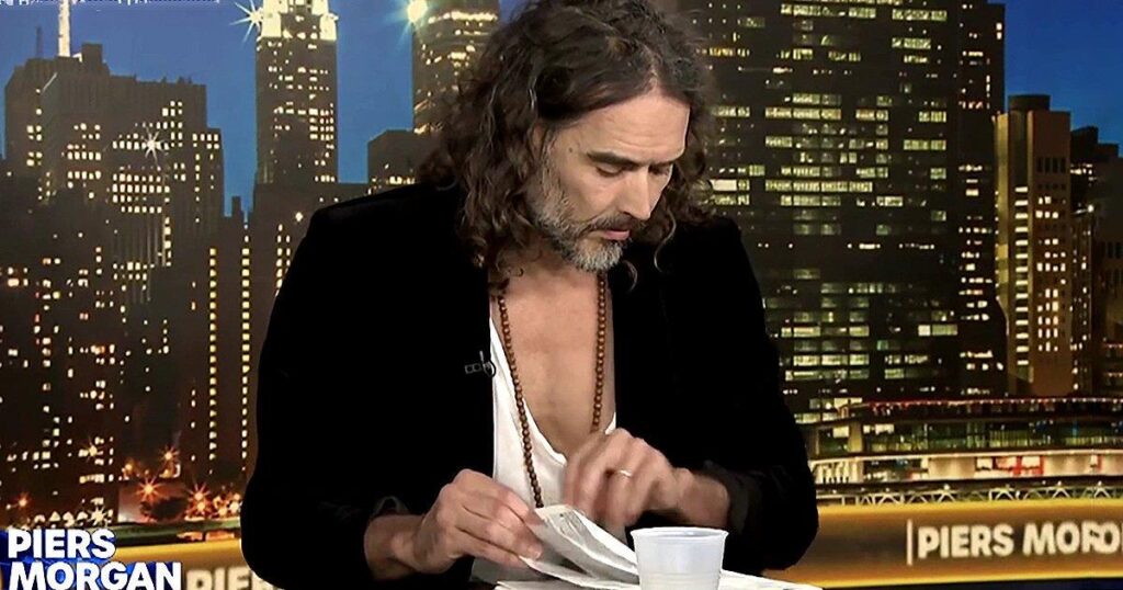 Russell Brand speaks out after fumbling through simple Bible question live on air