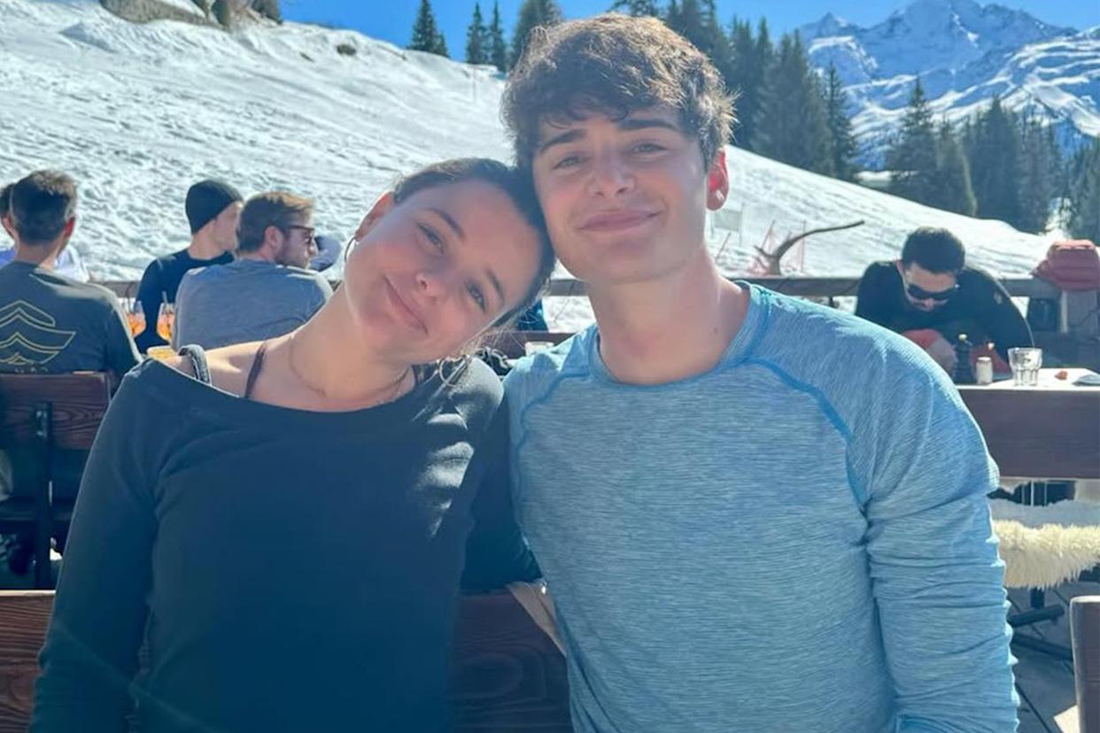 Chloe Schnapp and Noah Schnapp in Switzerland in a photo shared on Instagram on Feb. 26, 2026Credit: Noah Schnapp/Instagram