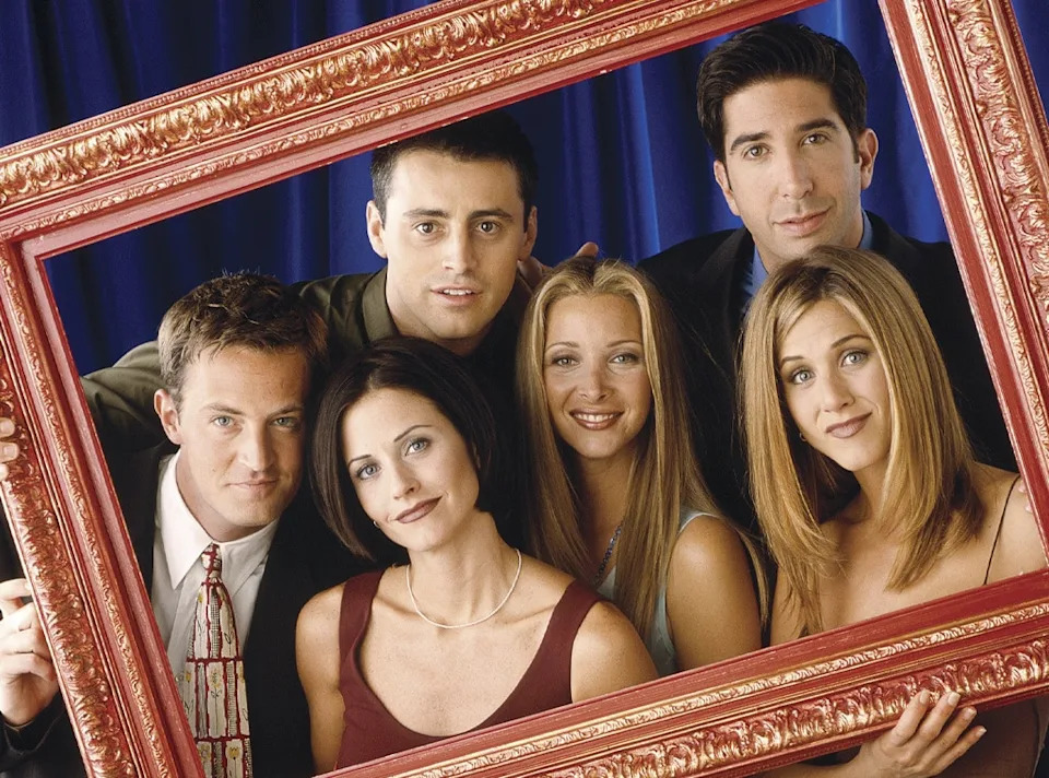 Friends cast, Matthew Perry, Matt LeBlanc, David Schwimmer, Jennifer Aniston, Lisa Kudrow, Courteney Cox
