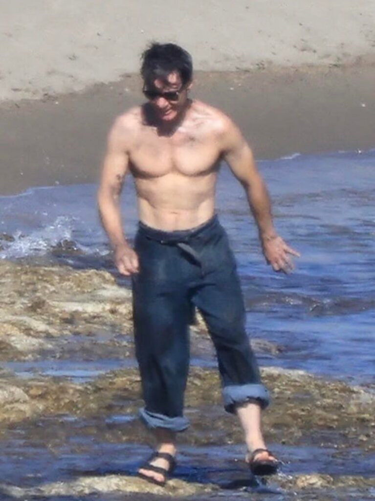 Cillian Murphy and Daniel Craig on set of Damien Chazelle’s untitled prison thriller