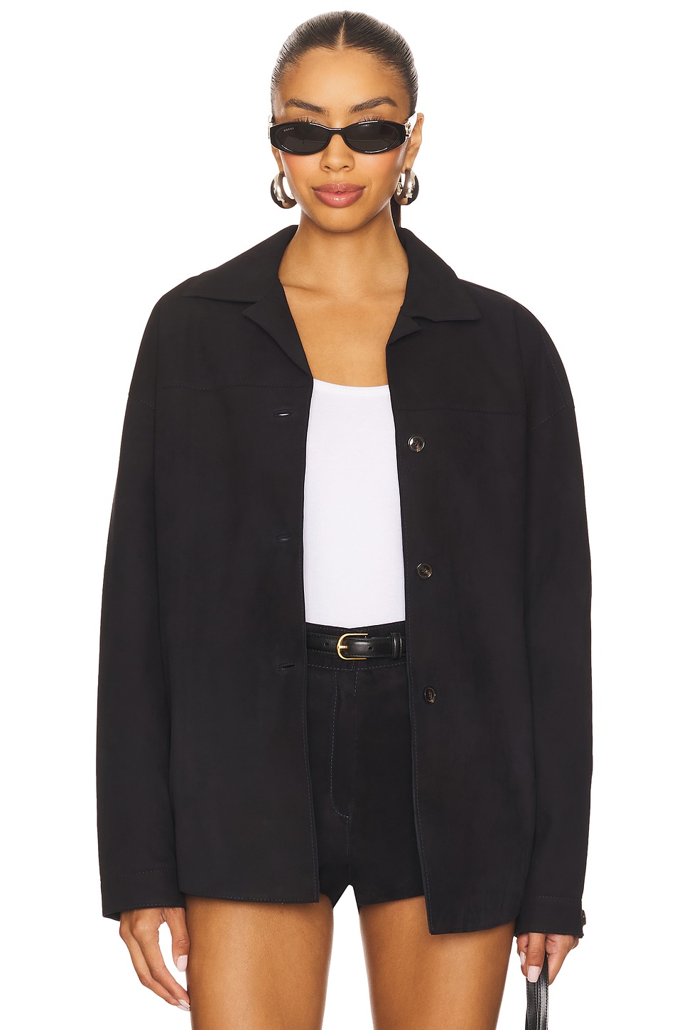 X Revolve Meydan Suede Jacket