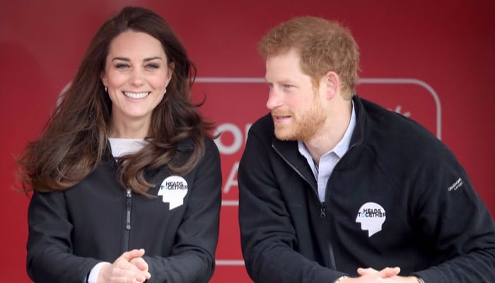 Prince Harry and Kate Middleton at
