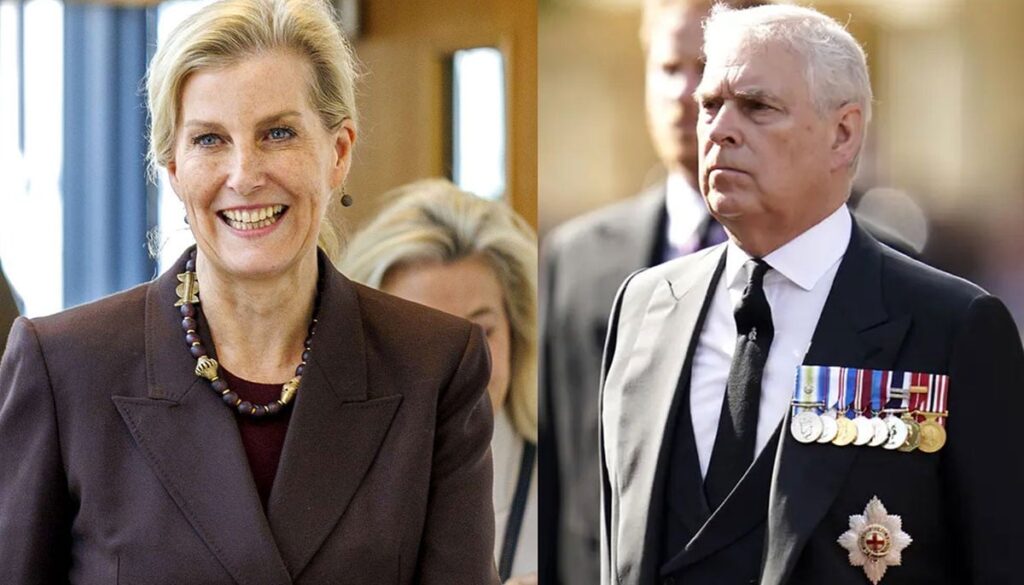 Andrew divides royal family, gains Duchess Sophie’s support Andrew divides royal family, gains Duchess Sophie's support