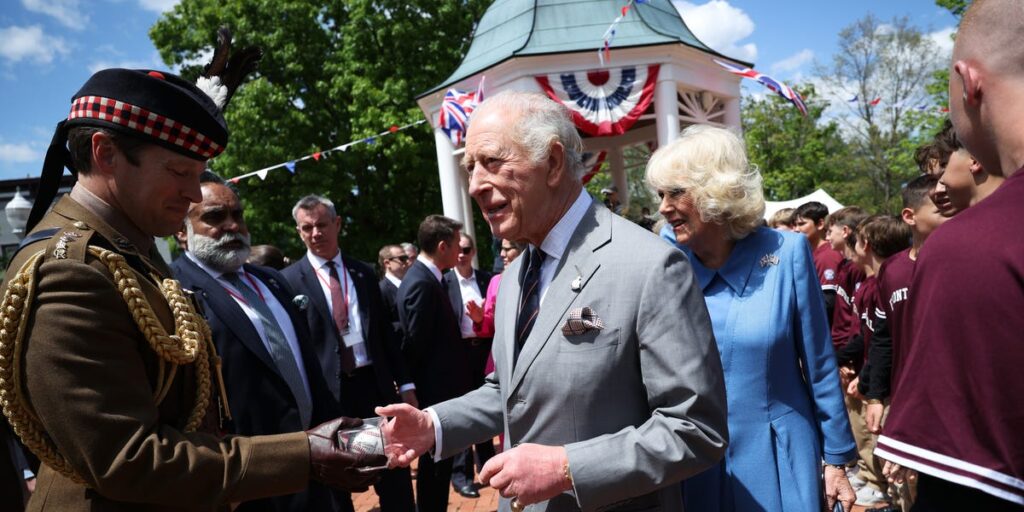 All the Best Photos of King Charles and Queen Camilla in Virginia
