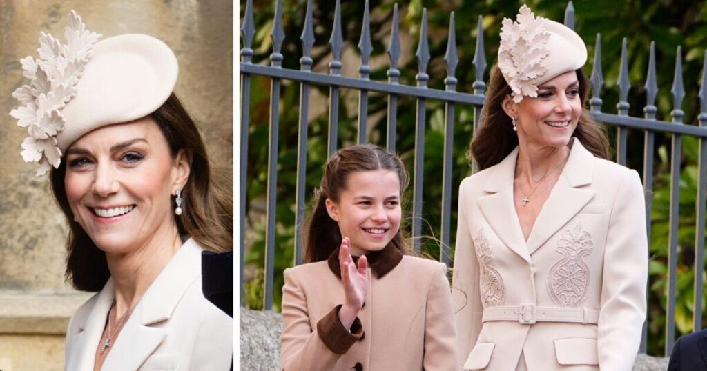 Princess Kate beams as she attends Easter service | Royal | News