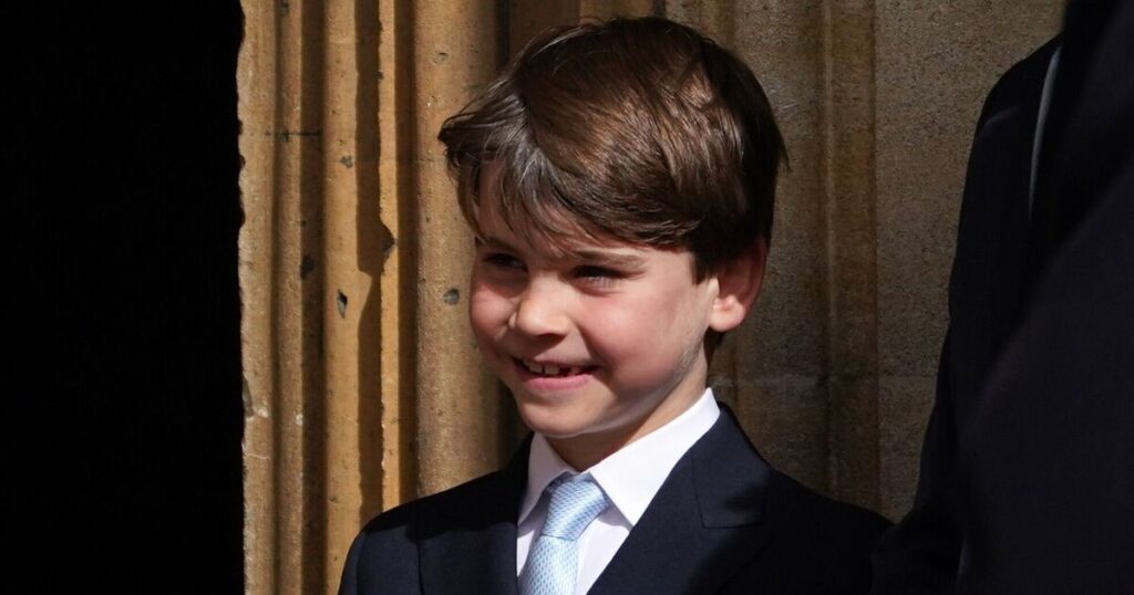 Adorable moment King Charles greets Prince Louis caught on camera | Royal | News