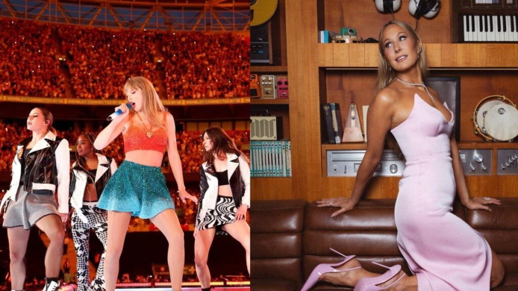 Taylor Swift dancers 'break away' and join Nikki Glaser in American Idol