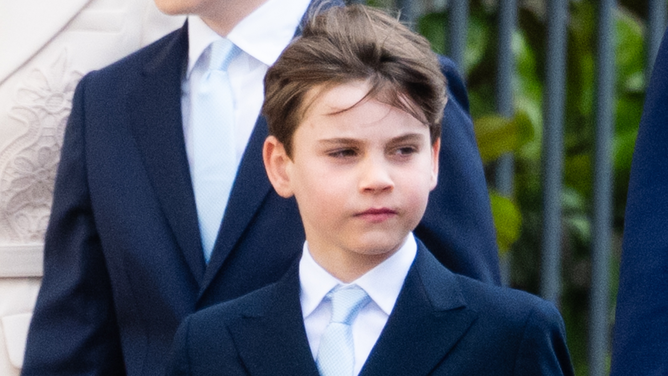 Prince Louis of Wales attends the 2026 Easter Matins Service at St George's Chapel on April 05, 2026