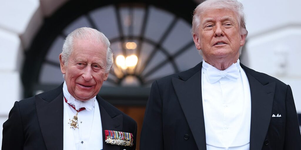 3 times Trump outrageously broke royal protocol during King Charles and Queen Camilla's US visit