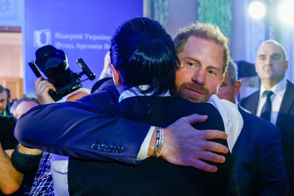 Harry says he ‘will always be part of the royal family’ during surprise Ukraine visit