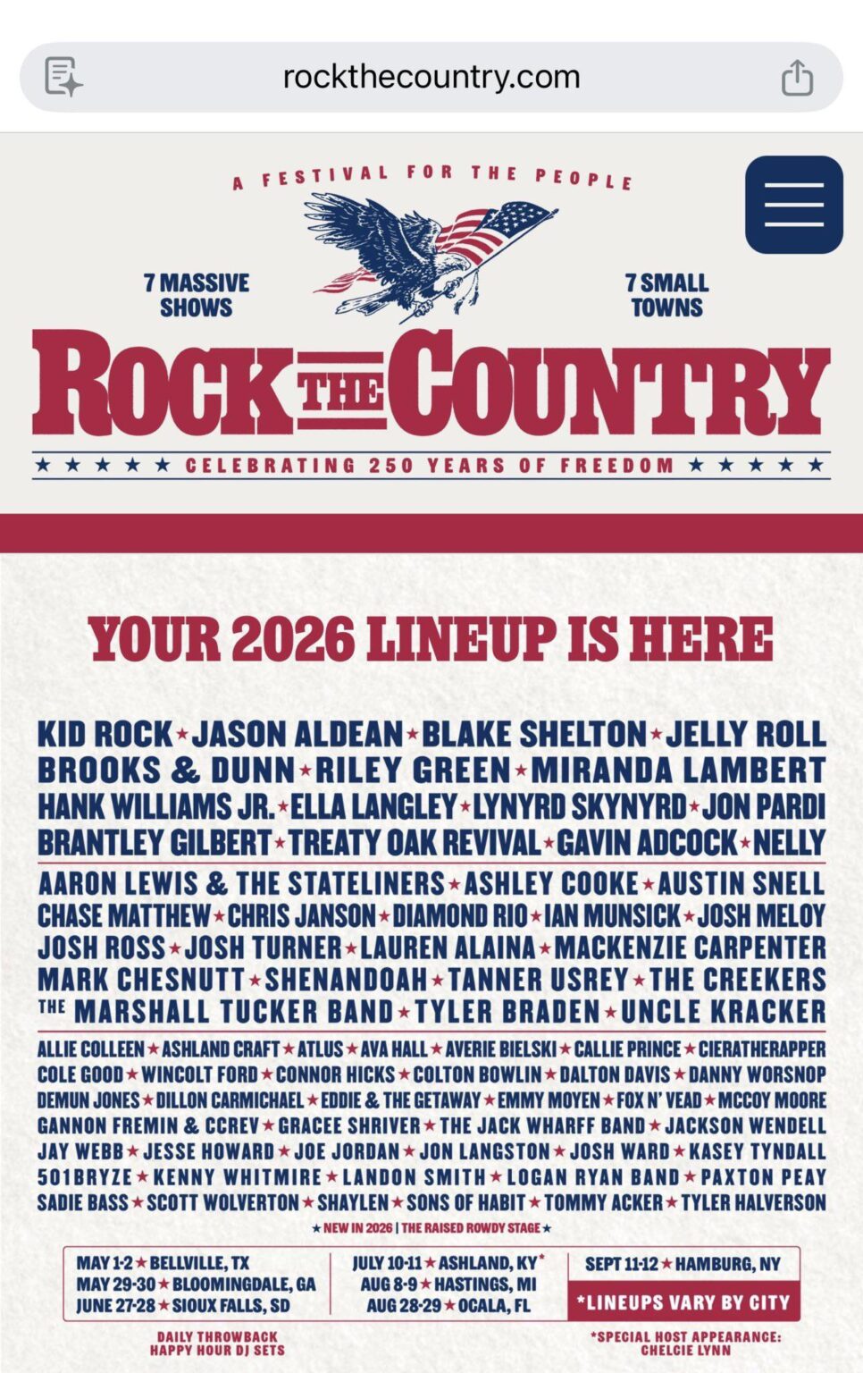 Country Music’s newest star Ella Langley is set to perform at Kid Rocks MAGA Fest. Kid Rock who is vocally MAGA , has recently faced criticism for making disparaging comments about artists like Bad Bunny and Kendrick Lamar.