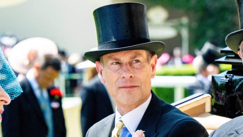 Prince Edward attending the third day of Royal Ascot in 2025. By: MEGA