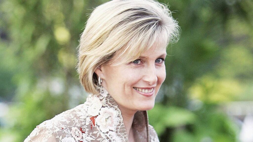 How Duchess Sophie pulled off a 'naked' top as a royal - 20 years ago