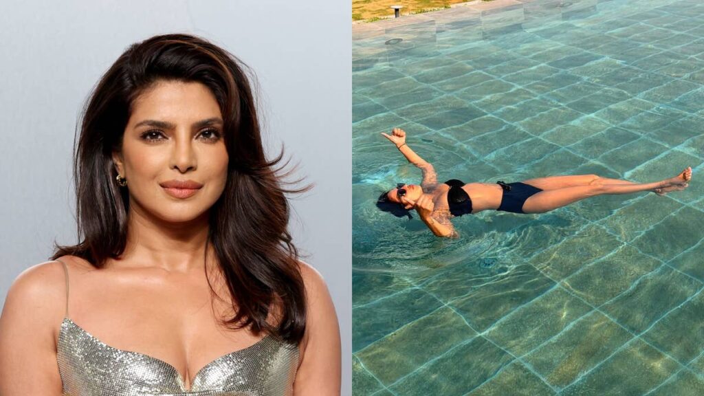 Priyanka Chopra shows off her beach body with poolside bikini snaps