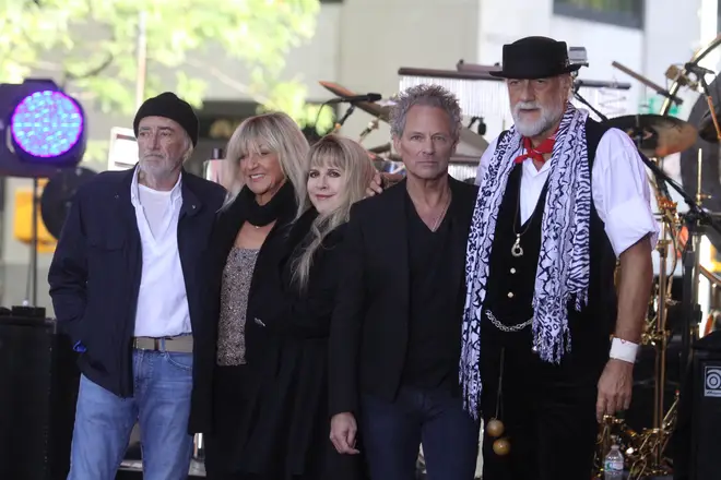 Fleetwood Mac performing live on the 'Today' show as part of NBC's Toyota Concert Series  Featuring: Mick Fleetwood,Stevie Nicks,John McVie,Christine McVie,Lindsay Buckingham