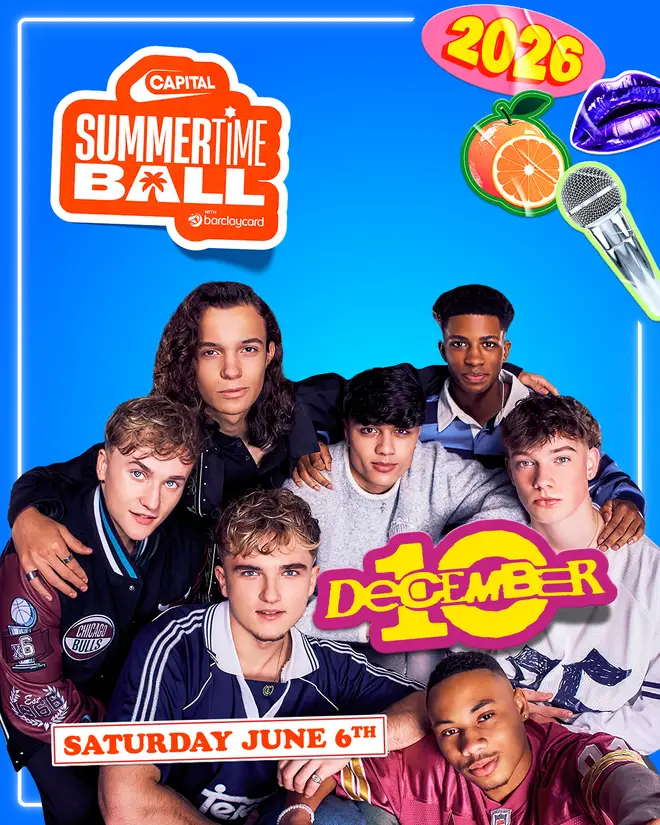 December 10 are making their Summertime Ball debut