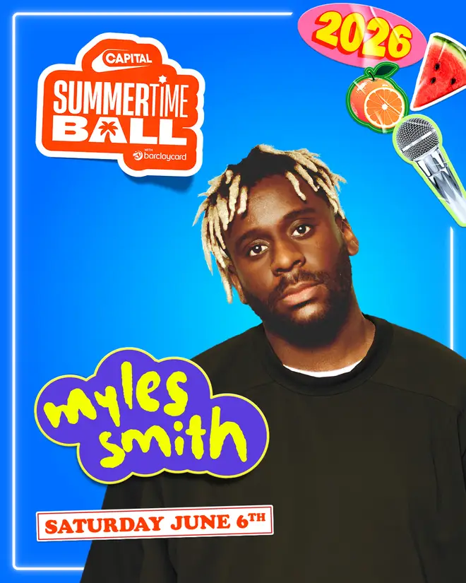 Myles Smith is joining this year's Capital's Summertime Ball
