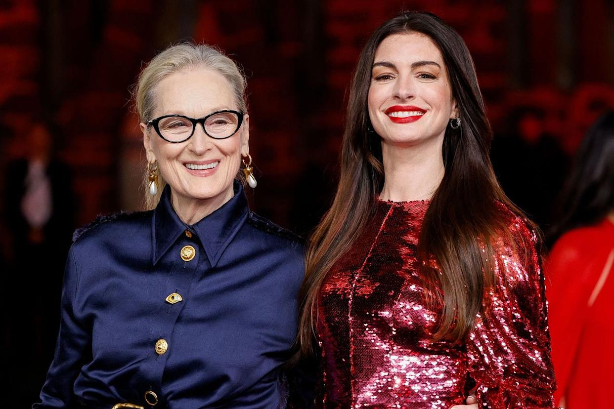 Meryl Streep and Anne Hathaway at the 'Devil Wears Prada 2' premiere in Mexico City on March 30, 2026.Credit: Victor Chavez/Shutterstock