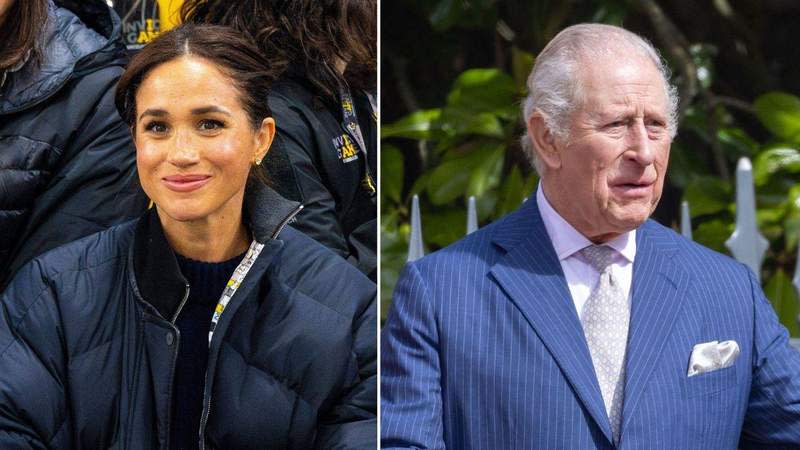 Critics think King Charles needs to step in after Meghan Markle 'crossed a line.'MEGA