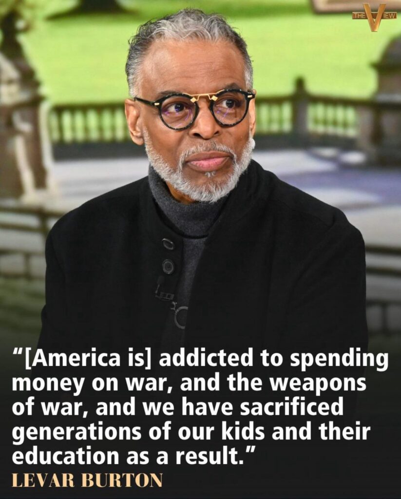 LeVar Burton speaks out against cuts to funding for public broadcasting on ‘The View’