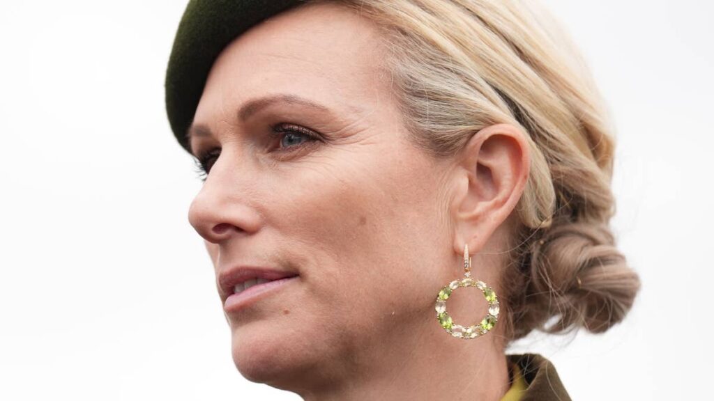 Zara Tindall flies under the radar in unroyal jeans and cinched 'antique' jacket